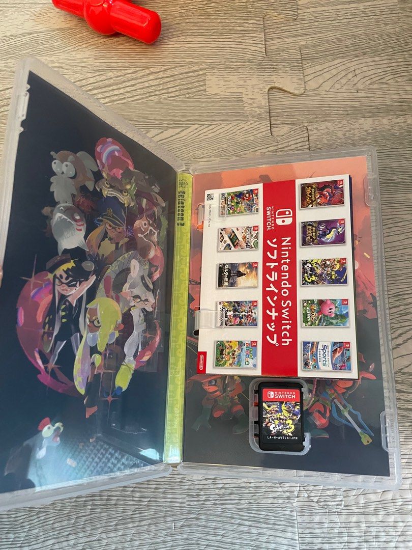 Nintendo switch game Splatoon 3, Video Gaming, Video Games, Nintendo on ...