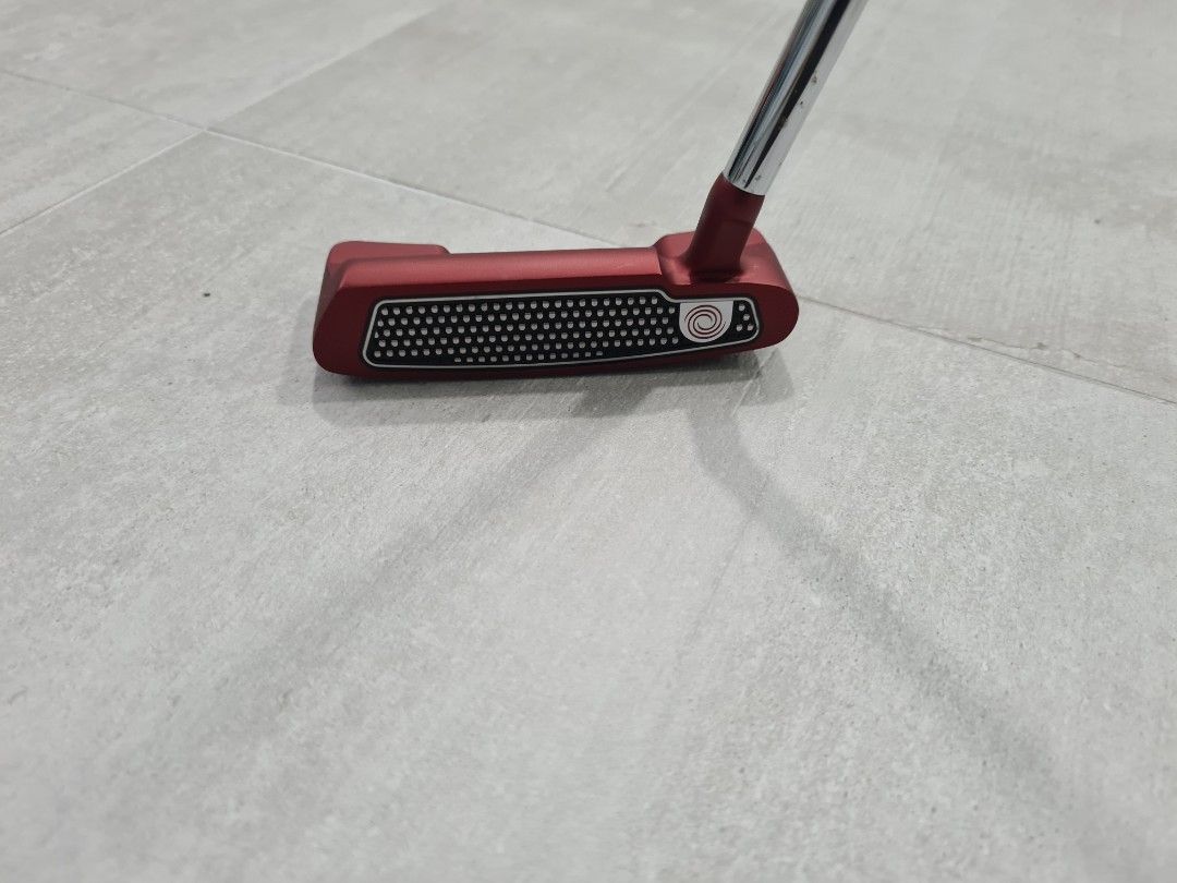 Odyssey putter O-works 1WS Red, Sports Equipment, Sports & Games, Golf ...