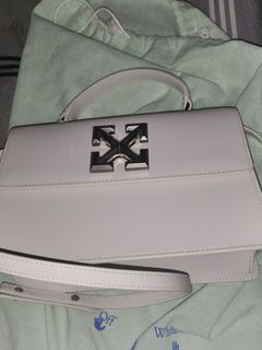 OFF-WHITE C/O VIRGIL ABLOH White Jitney Bag with Original Box and Dust Cover