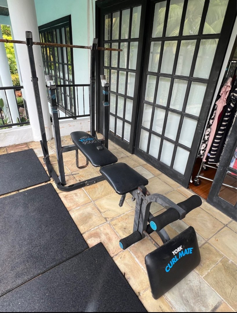 York 9500 sales weight bench