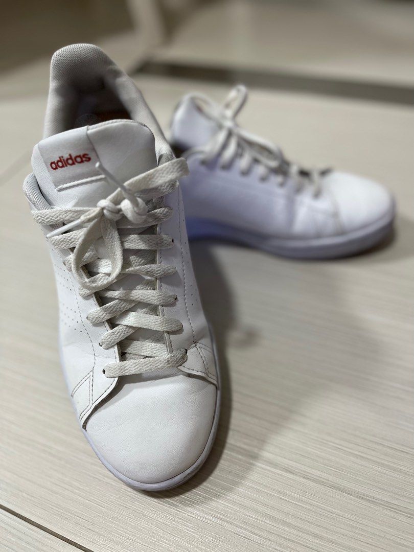 Original Adidas Advantage Court White Lifestyle Sneakers Shoes