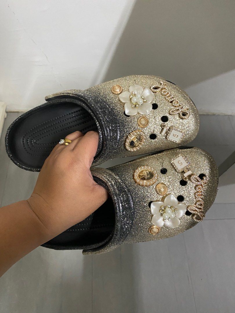 Crocs ombre hotsell glitter