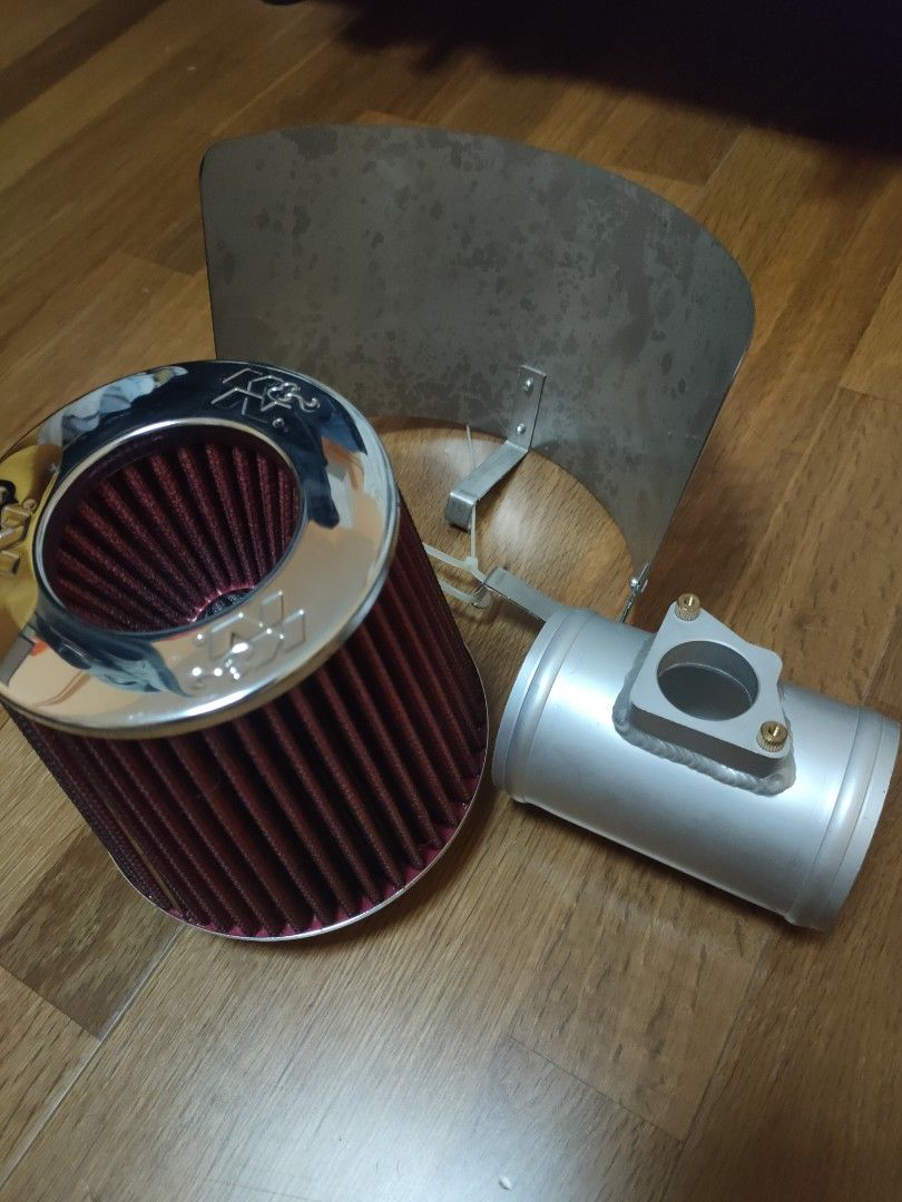 Original K&N Universal Open Pod Air Filter 3 / 3.5 / 4 inch FREE Heat