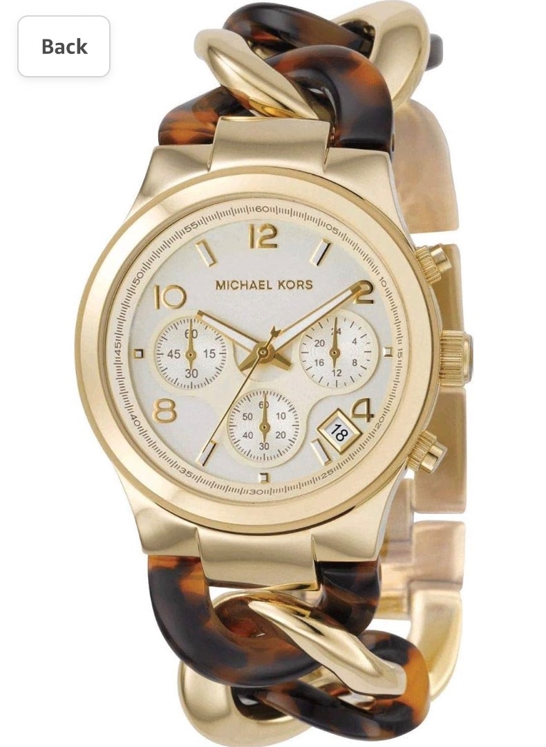 Tortoise michael discount kors watch