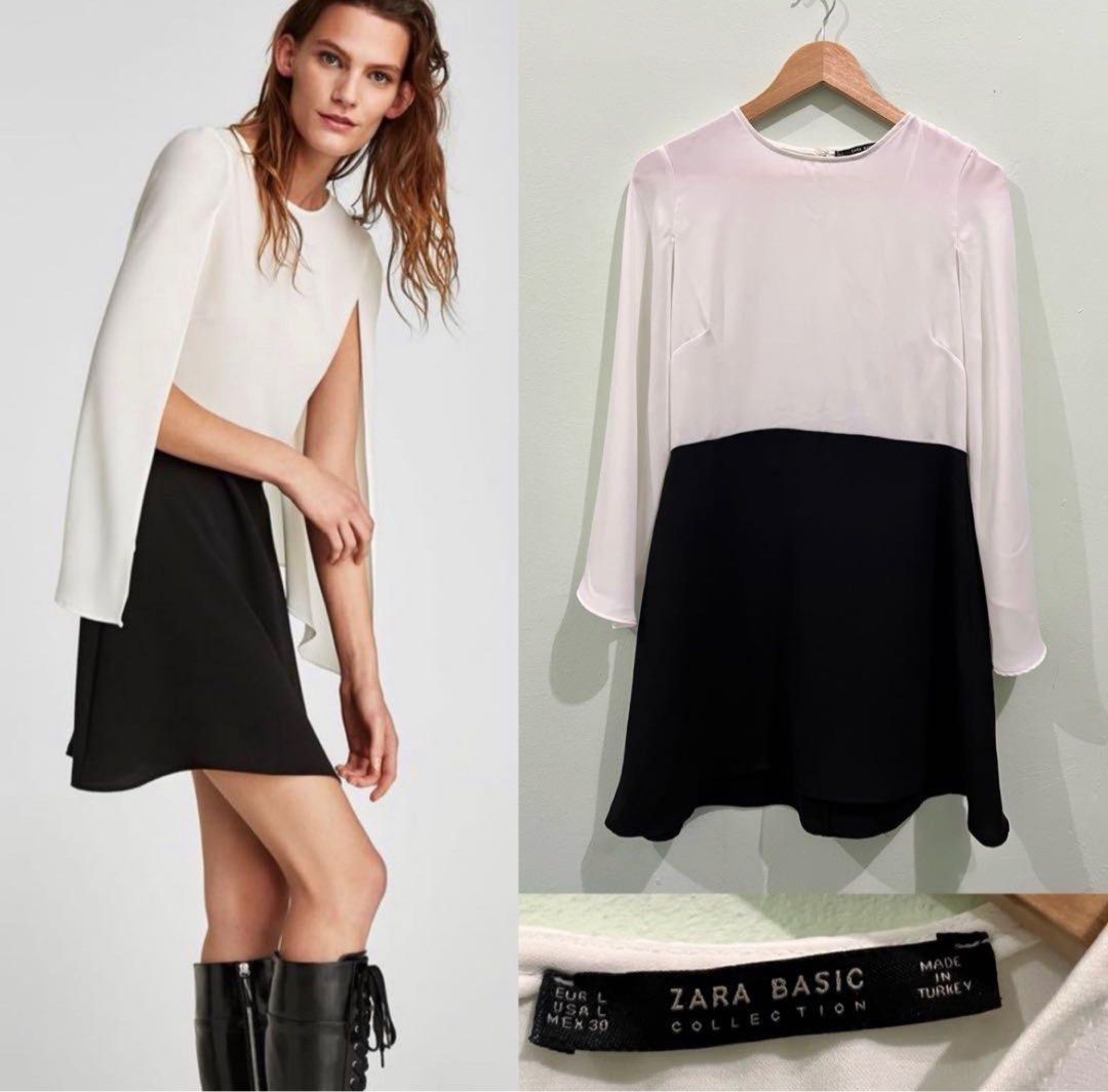 Zara cape dress top