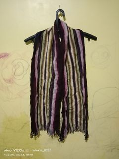 PAUL SMITH SIGNATURE STRIPE WOOL SCARF