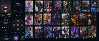 League of Legends PH Account | •Level 305 | •397 Skins | •Neo Pax Sivir | •161 Champions | •Unranked | •FULL ACCESS