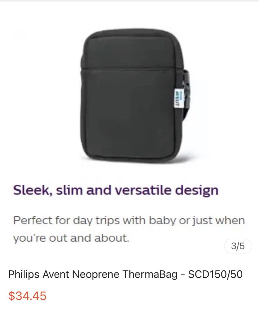 Avent shop neoprene thermabag