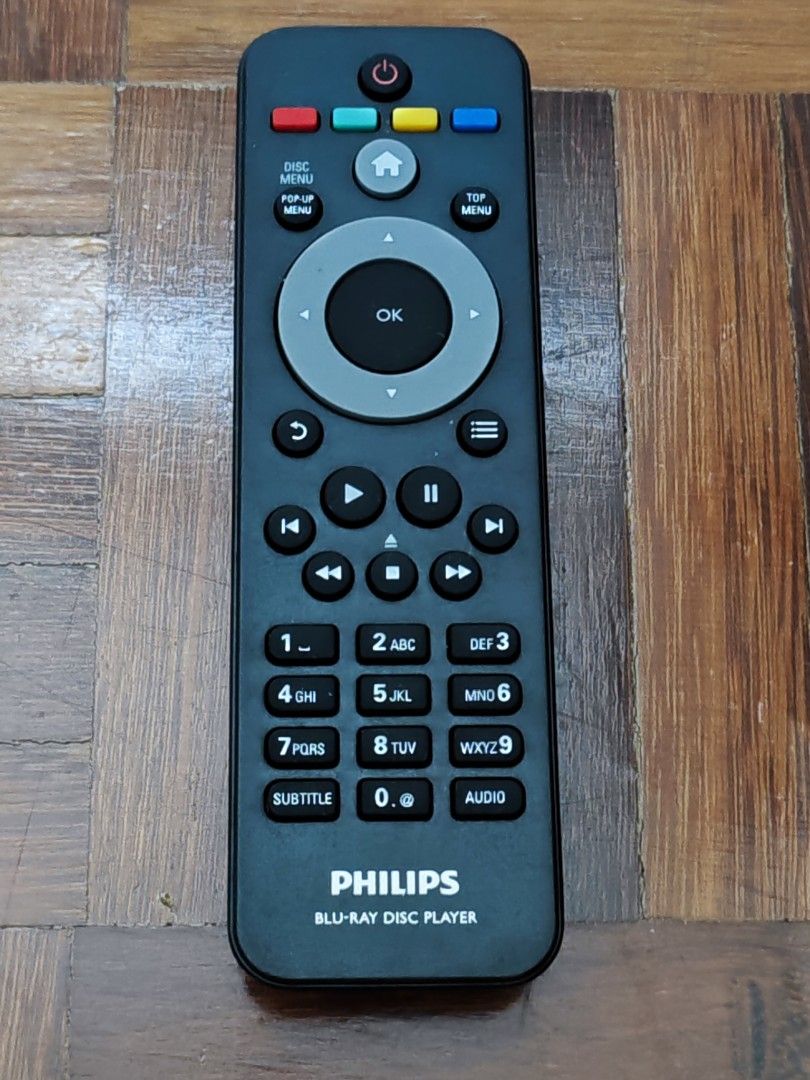 Philips Blu ray remote control, TV & Home Appliances, TV