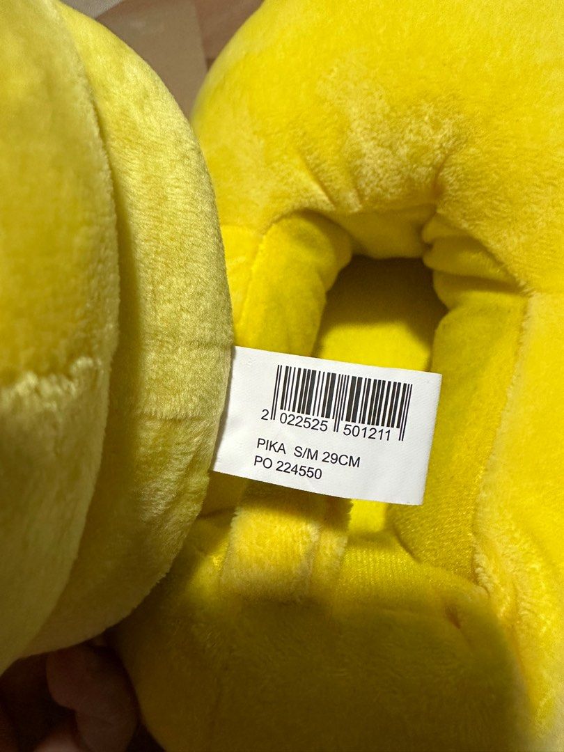 Pikachu bedroom slippers on sale