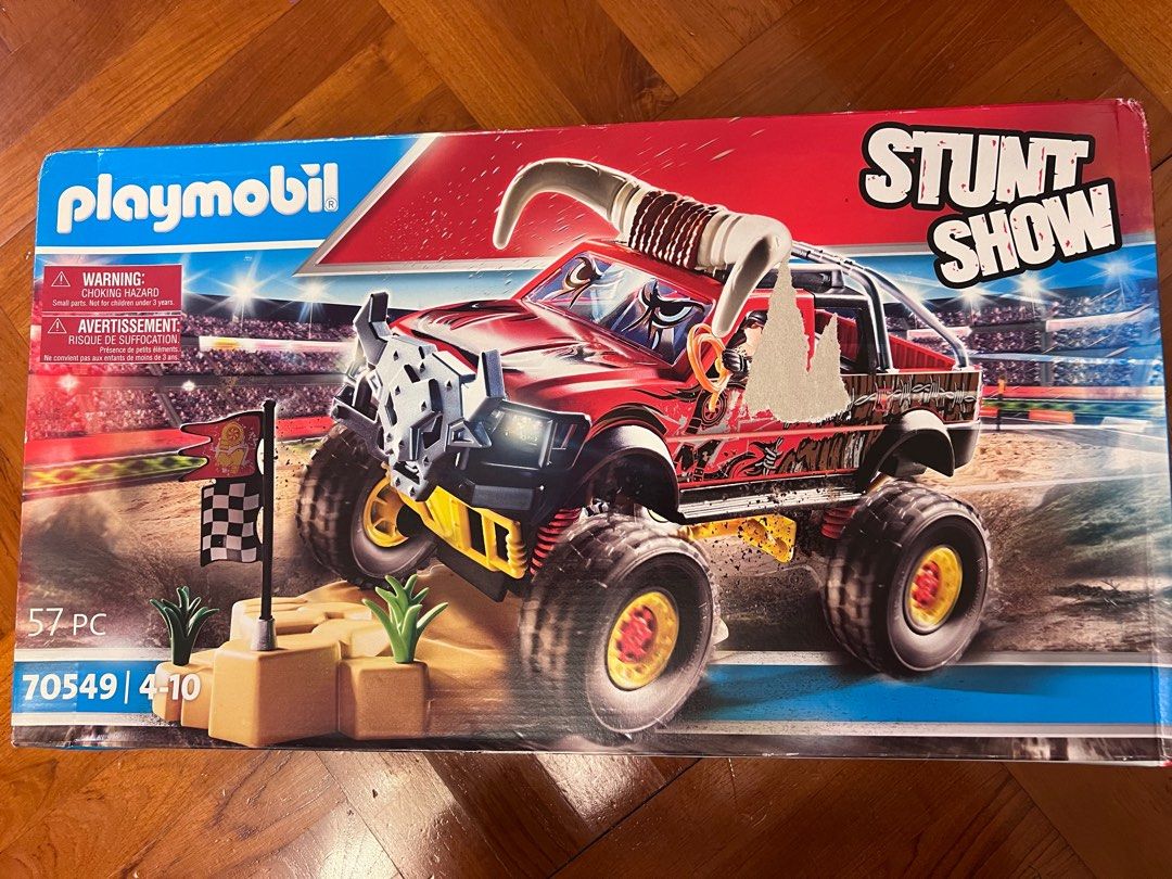 Monster truck playmobil on sale