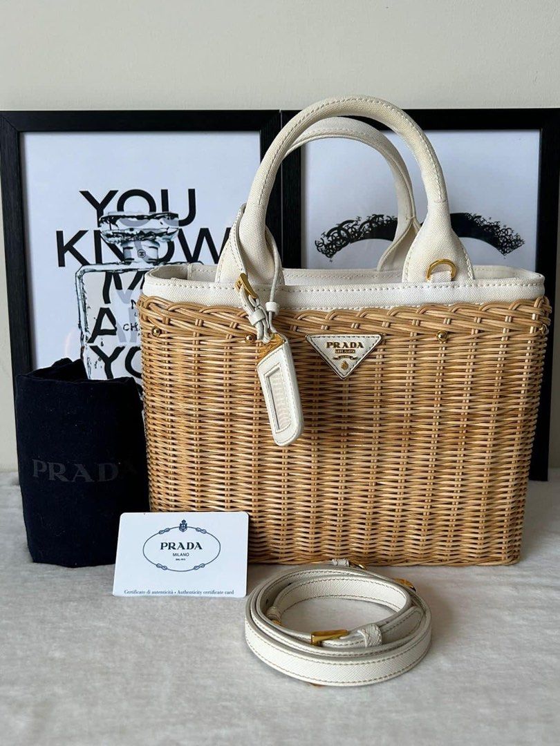 Prada Wicker Bag