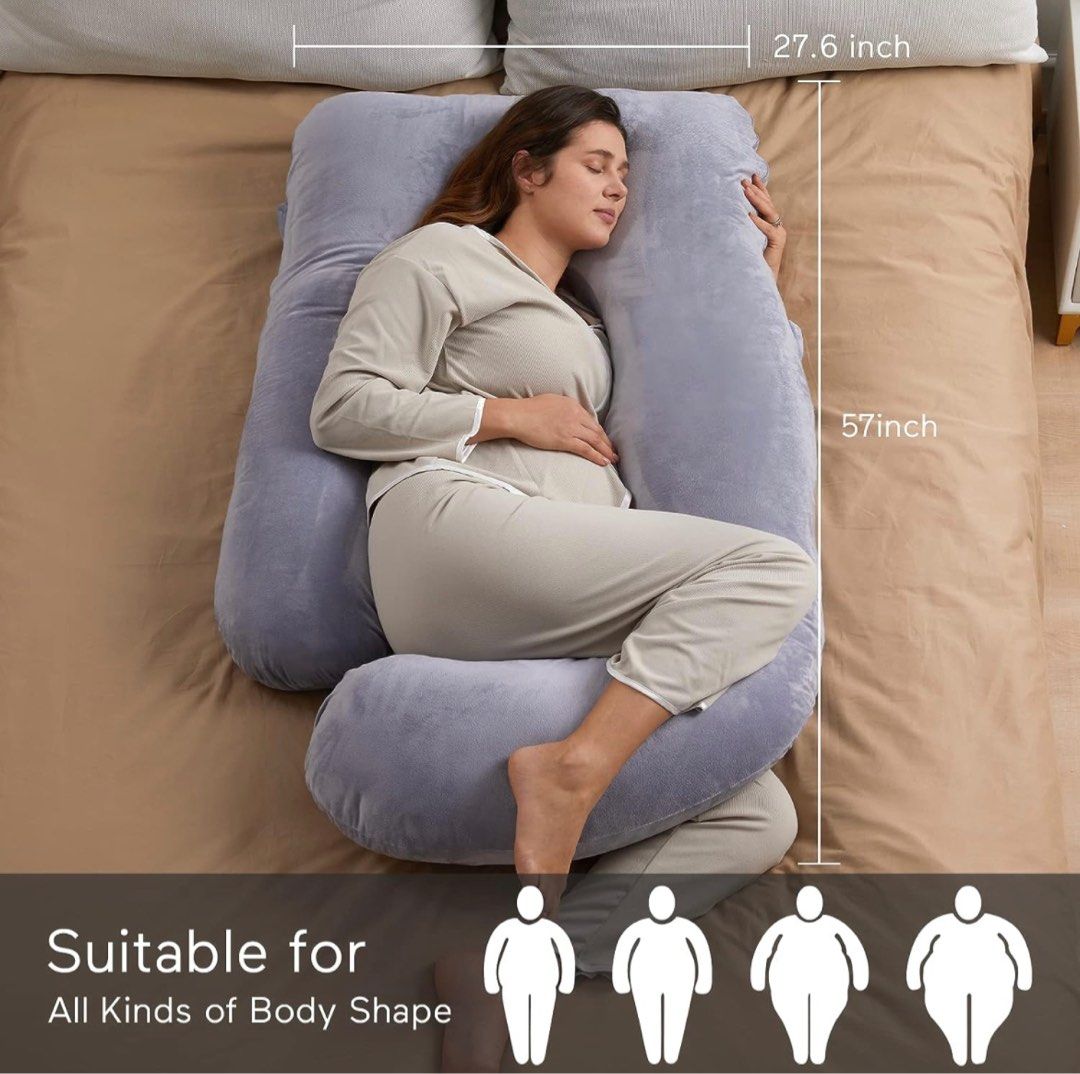 Pregnancy Pillow U shape pillow for support during pregnancy. Can