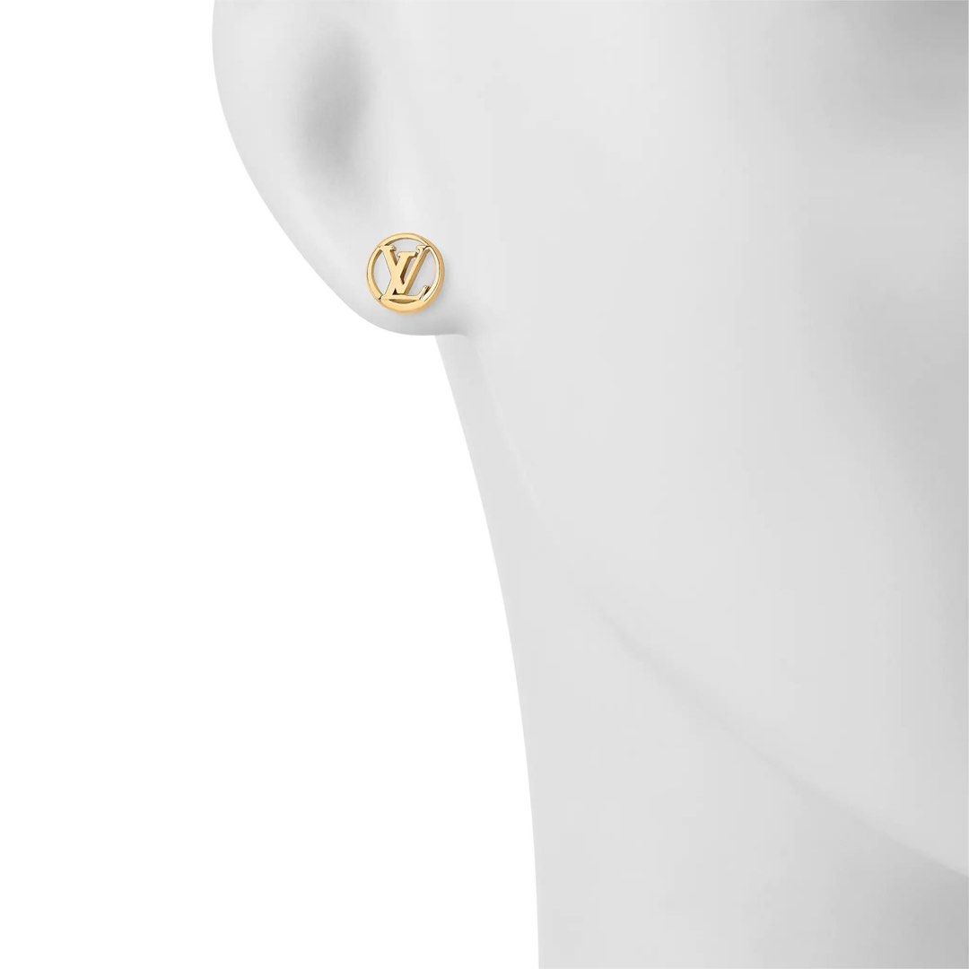 Louis Vuitton 'V' earrings – The Preloved Bag Boutique