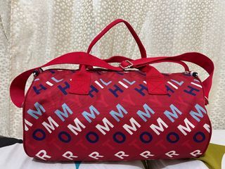 PRE-LOVED AUTHENTIC TOMMY HILFIGER MINI DUFFEL BAG