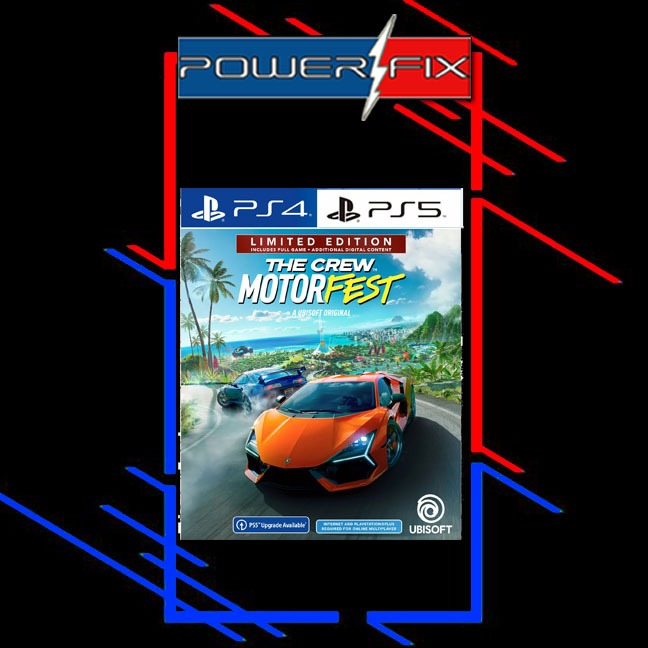 Pre-Order PS4 PS5 THE CREW MOTORFEST LIMITED EDITION, Video Gaming, Video  Games, PlayStation on Carousell