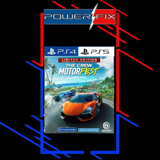 Pre-Order PS4 PS5 THE CREW MOTORFEST LIMITED EDITION, Video Gaming, Video  Games, PlayStation on Carousell