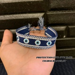 Protection evil eye blue bracelet