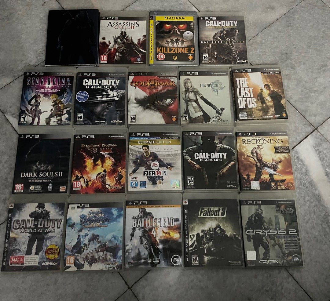 PS3 Games, Video Gaming, Video Game Consoles, PlayStation on Carousell