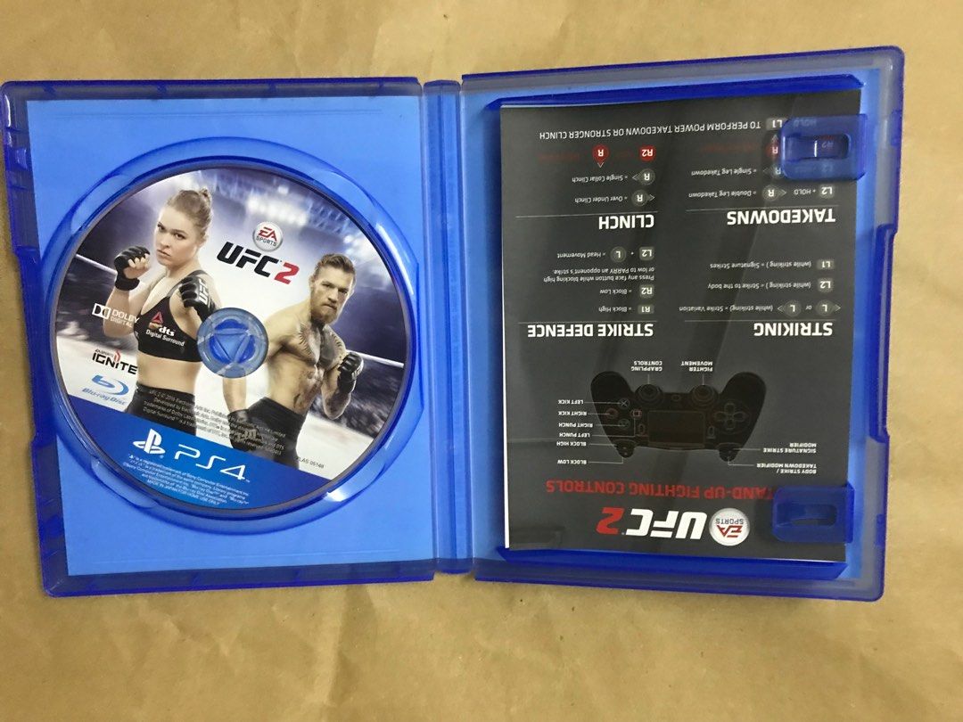 Ufc 2 ps4 controls on sale