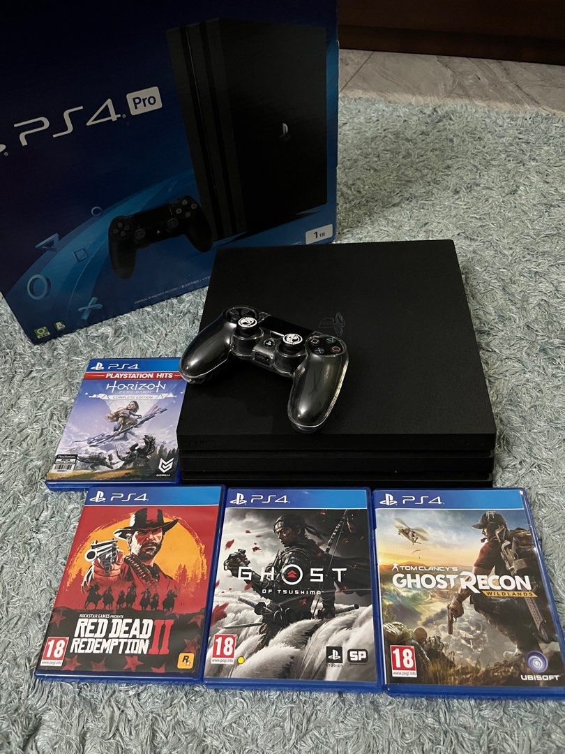 Ghost of tsushima store ps4 pro bundle