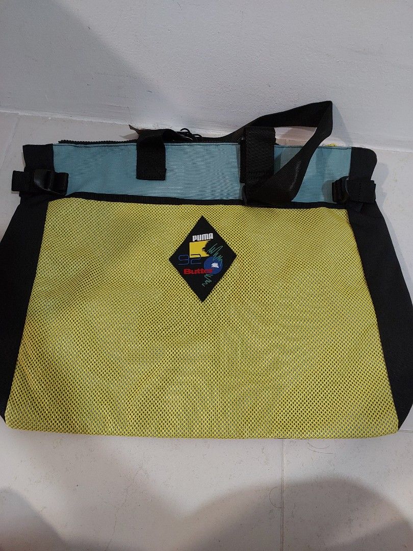 Puma tote bag yellow hotsell