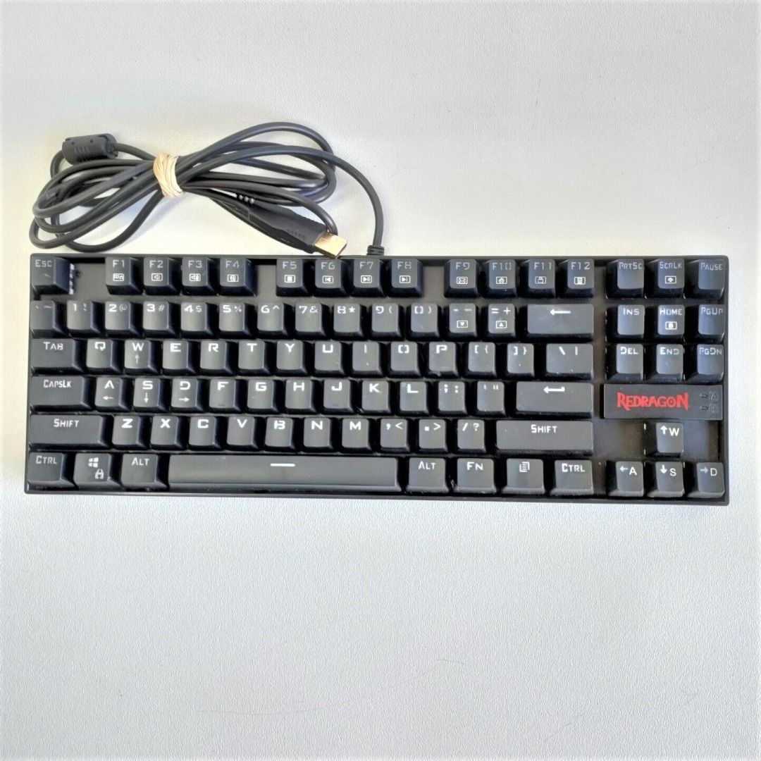 Redragon K552 Kumara LED Backlit Mechanical Gaming Keyboard, Computers