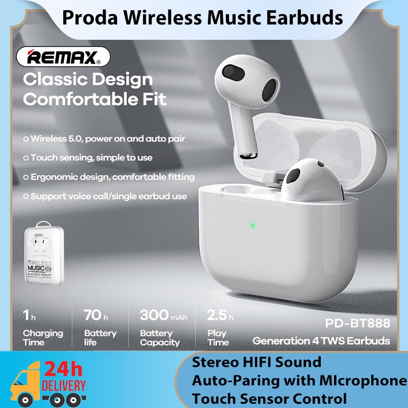 REMAX True Wireless TWS earbuds/Bluetooth 5.0 Low latency With ...
