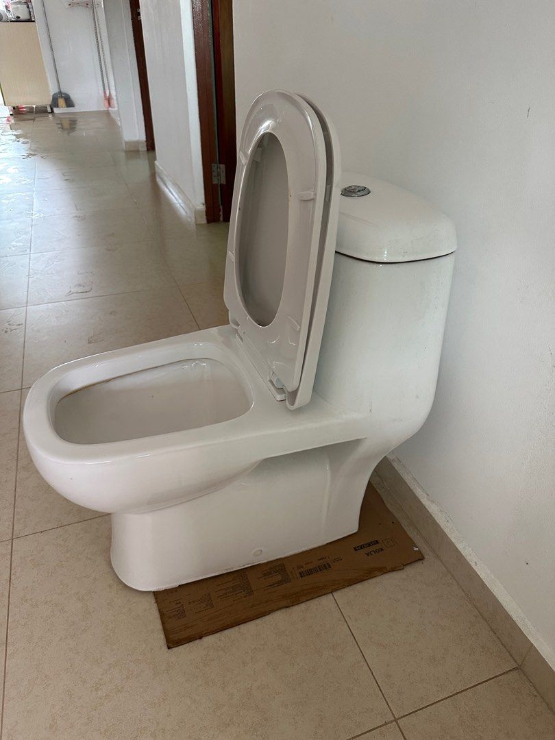 Rimless Toilet Bowl, Furniture & Home Living, Bathroom & Kitchen