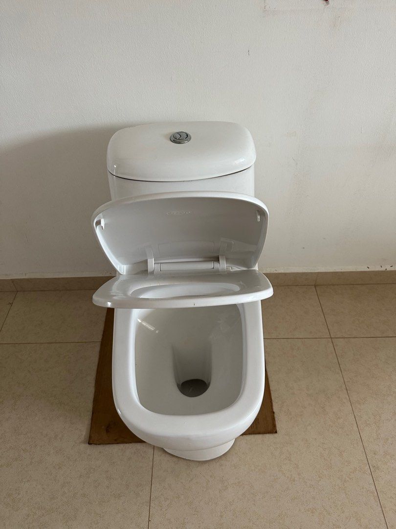 Rimless Toilet Bowl, Furniture & Home Living, Bathroom & Kitchen