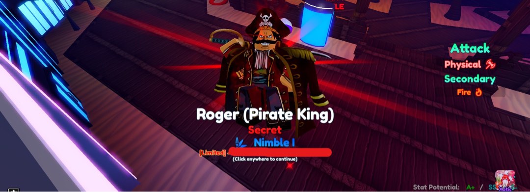 Roger (Pirate King) SSS spa l Anime adventures Fast delivery