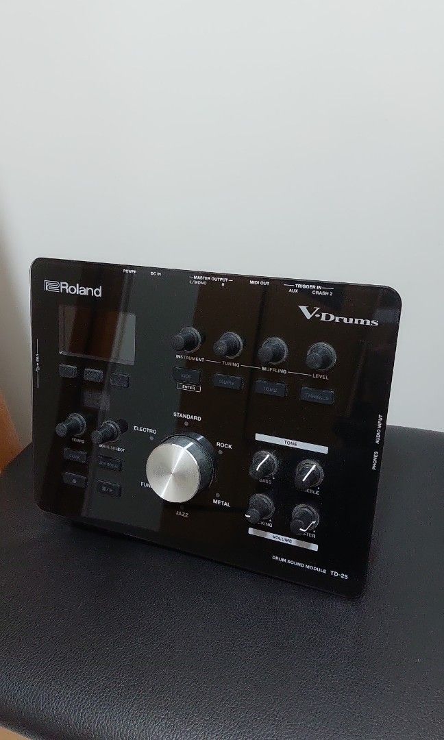 Roland TD-25 | Drum Sound Module 鼓音源機電子鼓, 興趣及遊戲, 音樂