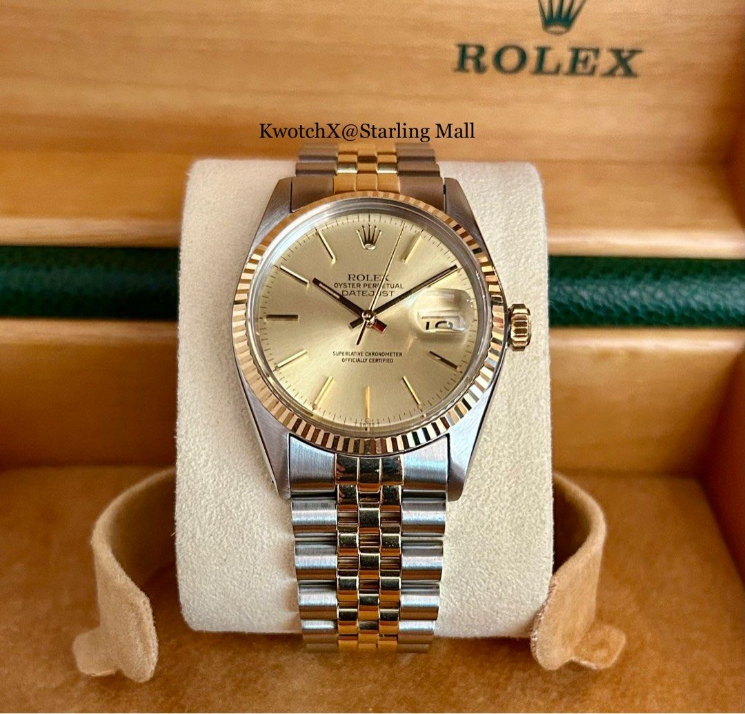 Rolex Datejust 16013 with certificate Luxury Watches on Carousell