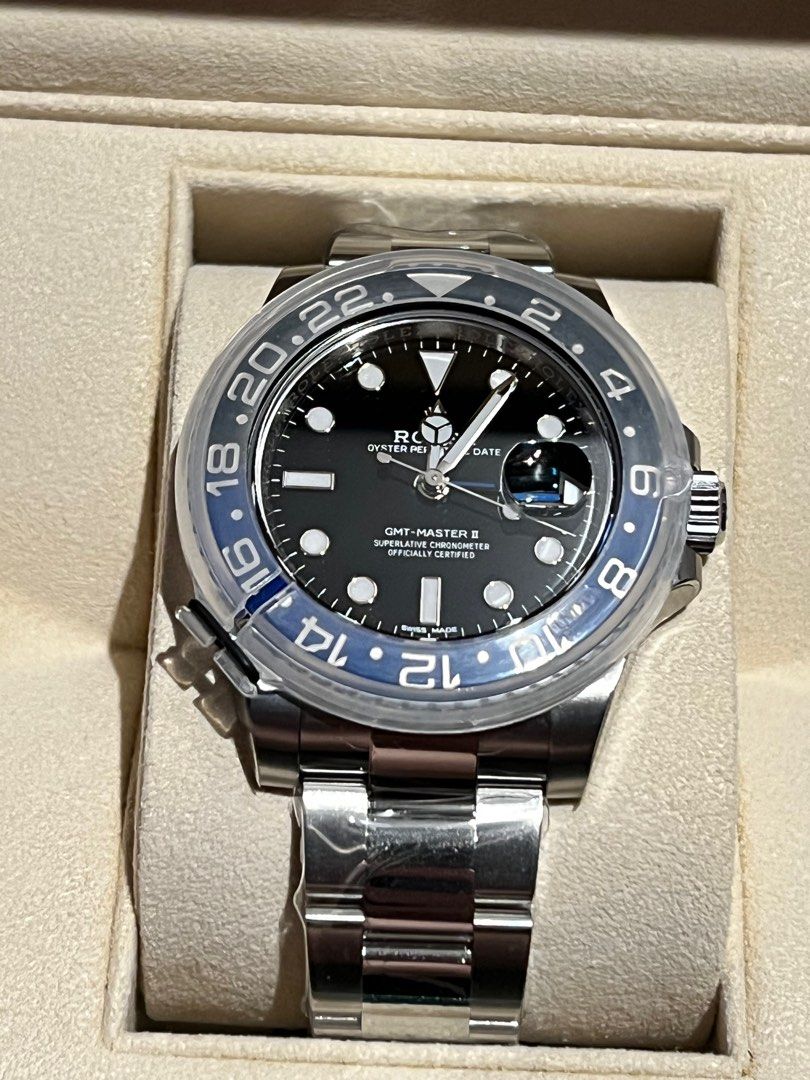 Rolex GMT Batman, Luxury, Watches on Carousell