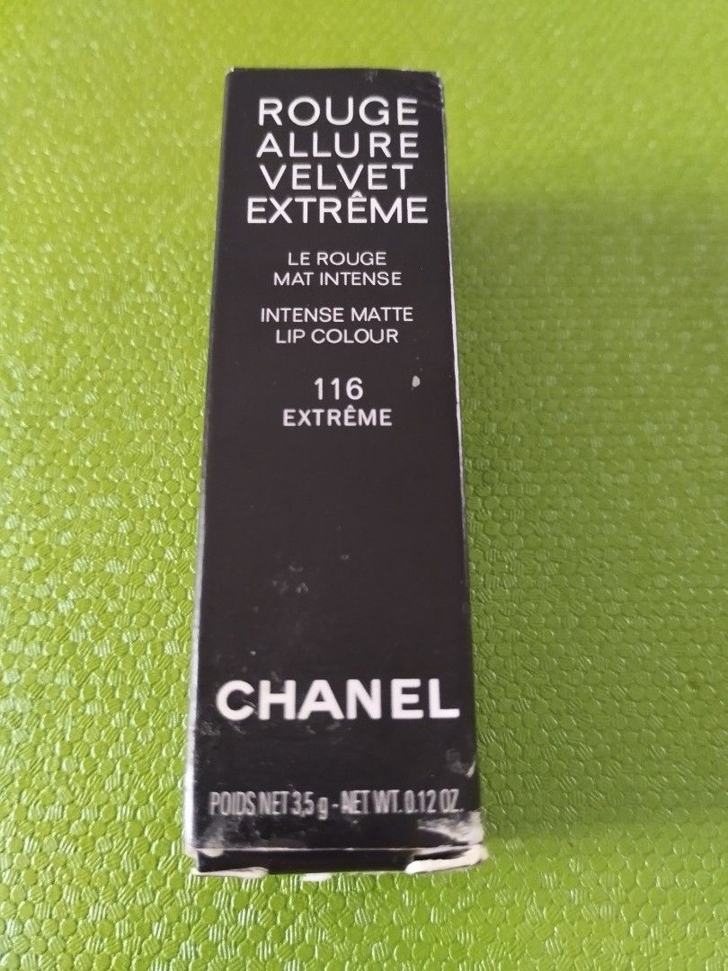 Chanel Rouge allure velvet extreme lipstick, Beauty & Personal