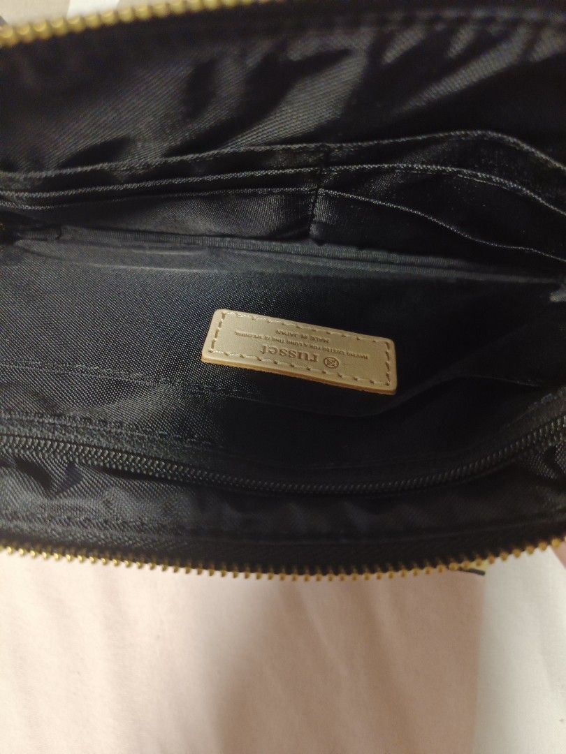 Russet black bum bag, Luxury, Bags & Wallets on Carousell