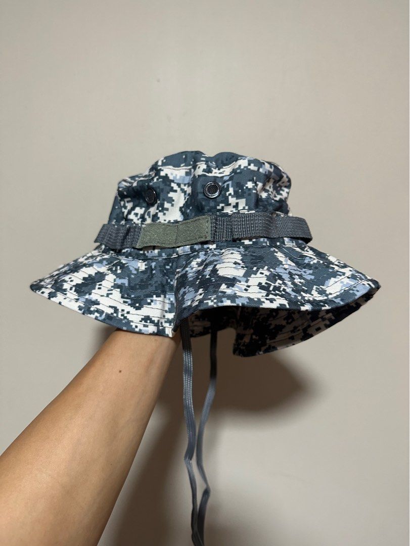 SAF RSN Navy Jungle Hat, Men's Fashion, Watches & Accessories, Caps