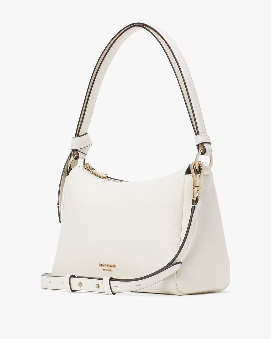 SALE END 4 SEPT Kate Spade Knott Medium Shoulder Bag Handbag Crossbody Slingbag Cream White Women s Fashion Bags Wallets Shoulder Bags on Carousell