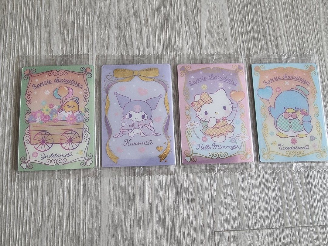 Sanrio cards, Hobbies & Toys, Memorabilia & Collectibles, J-pop on ...