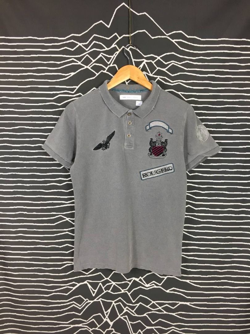 Burberry polo jet top