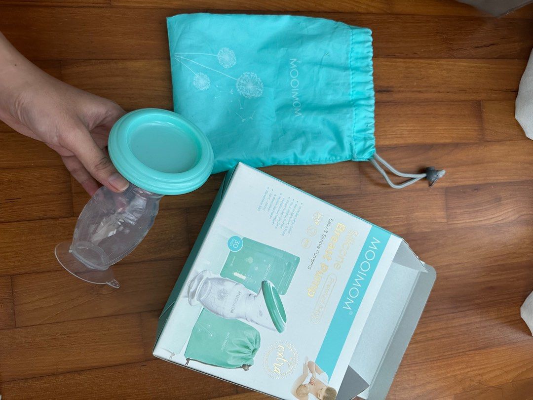 Silicone breast pump, breast pads, frida mom, Babies & Kids, Nursing