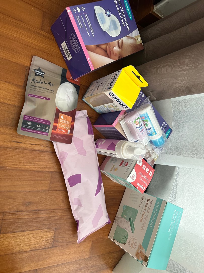 Silicone breast pump, breast pads, frida mom, Babies & Kids, Nursing