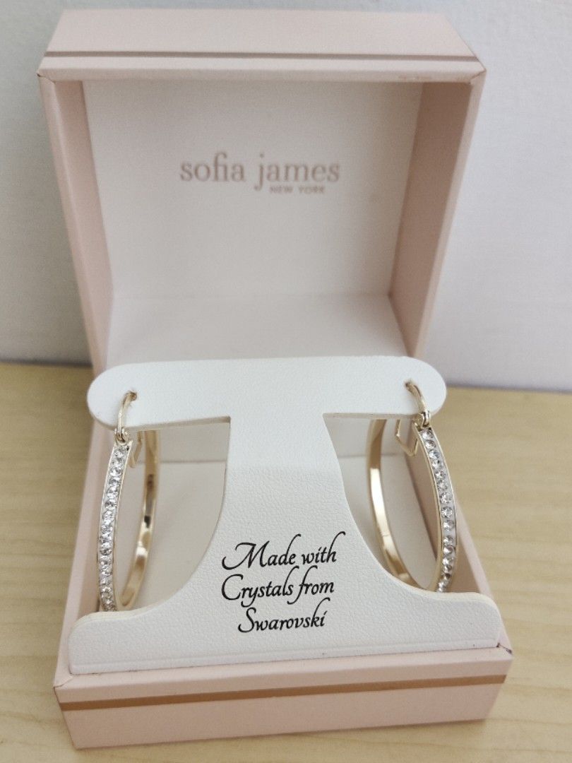Sofia james on sale hoop earrings