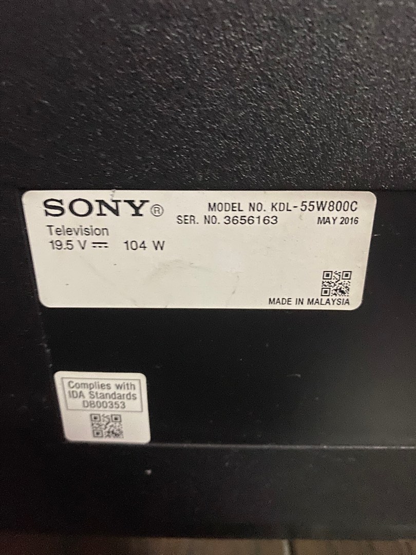 Sony Bravia 55 inch, TV & Home Appliances, TV & Entertainment, TV on ...