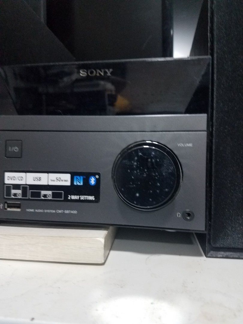 SONY HOME AUDIO SYSTEM CMTSBT40D, 音響器材, 音樂播放裝置 MP3及CD Player Carousell