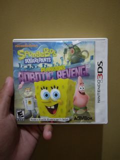 Sponge BoB Squarepants (cib) 3ds game
