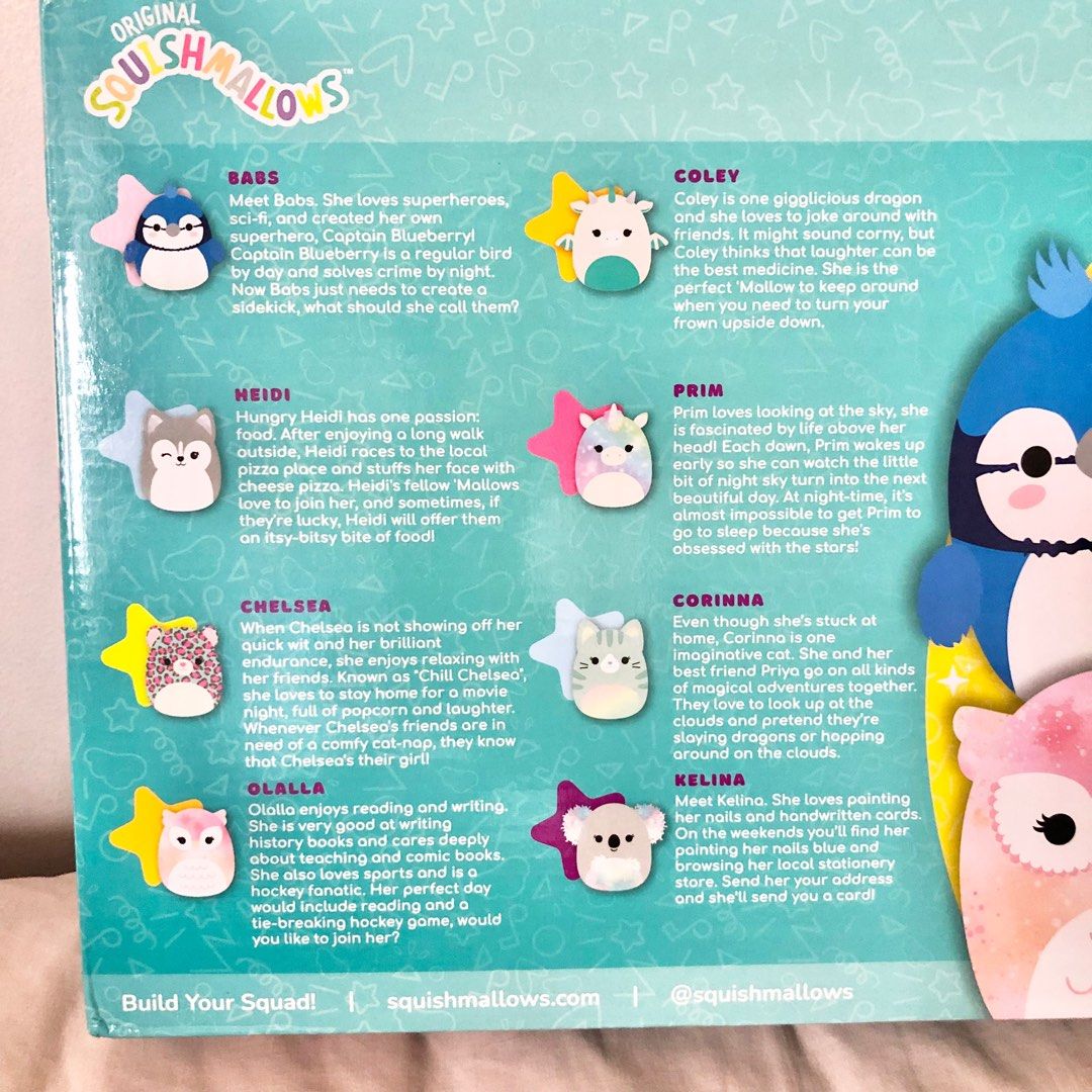 Squishmallows set 5” plushies, Hobbies & Toys, Toys & Games on Carousell