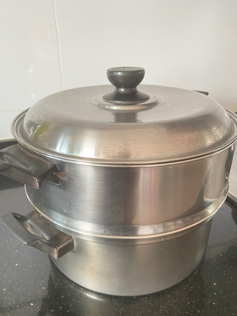 Stainless steel stovetop steamer, TV & Home Appliances, Kitchen