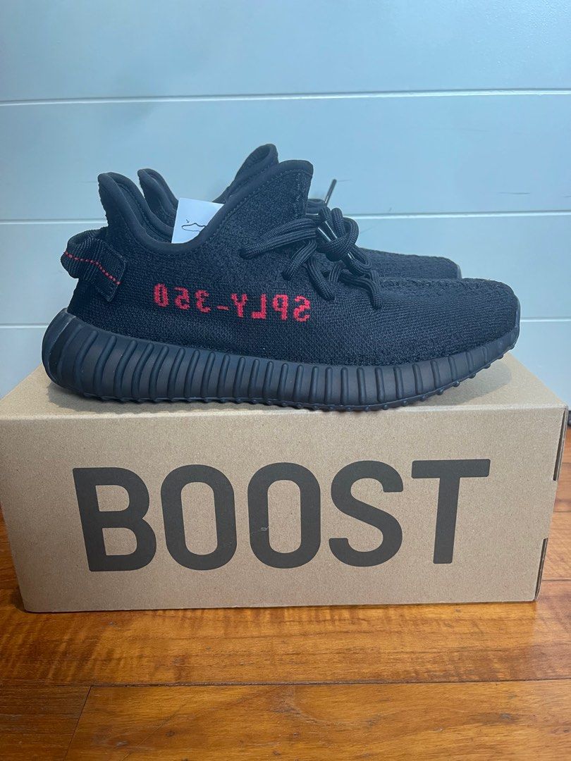 STEAL Yeezy Boost 350 V2 Bred US 5.5 tags: supreme bape off white