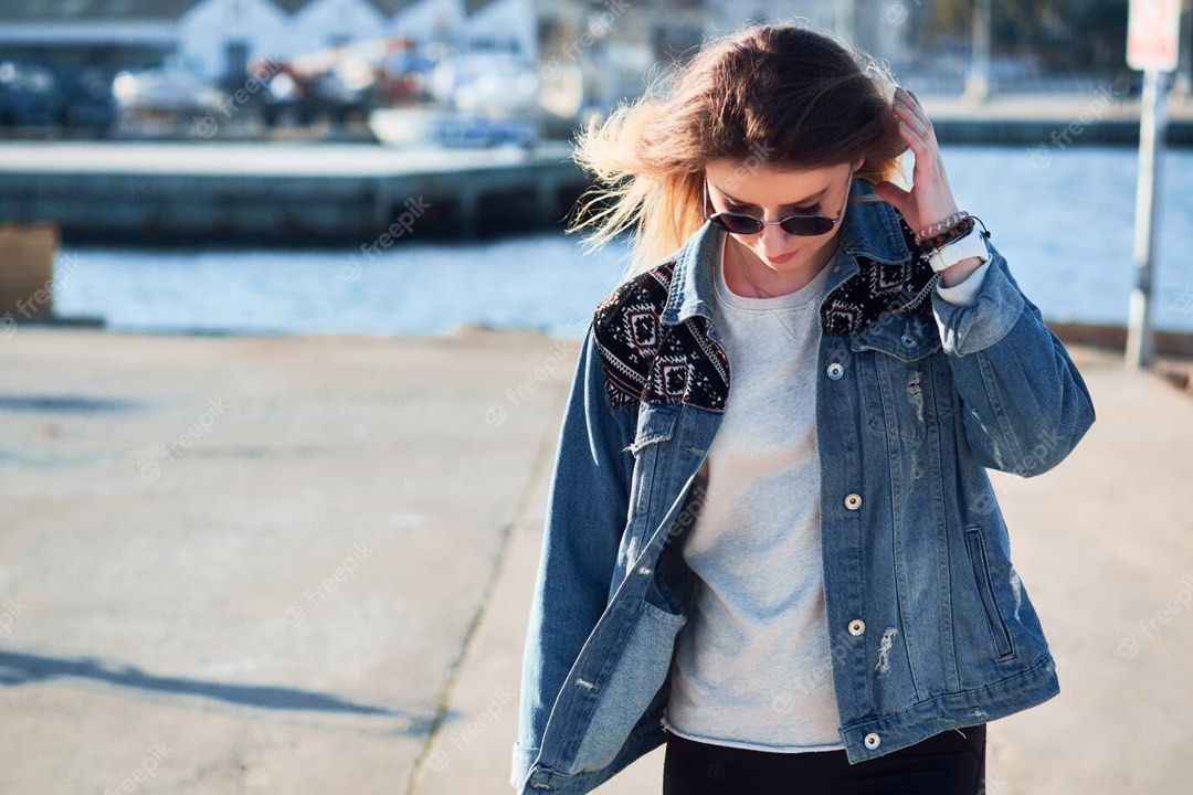 Jacket store jeans stradivarius